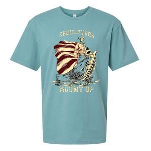 4th Of July Independence Funny Sueded Cloud Jersey T-Shirt