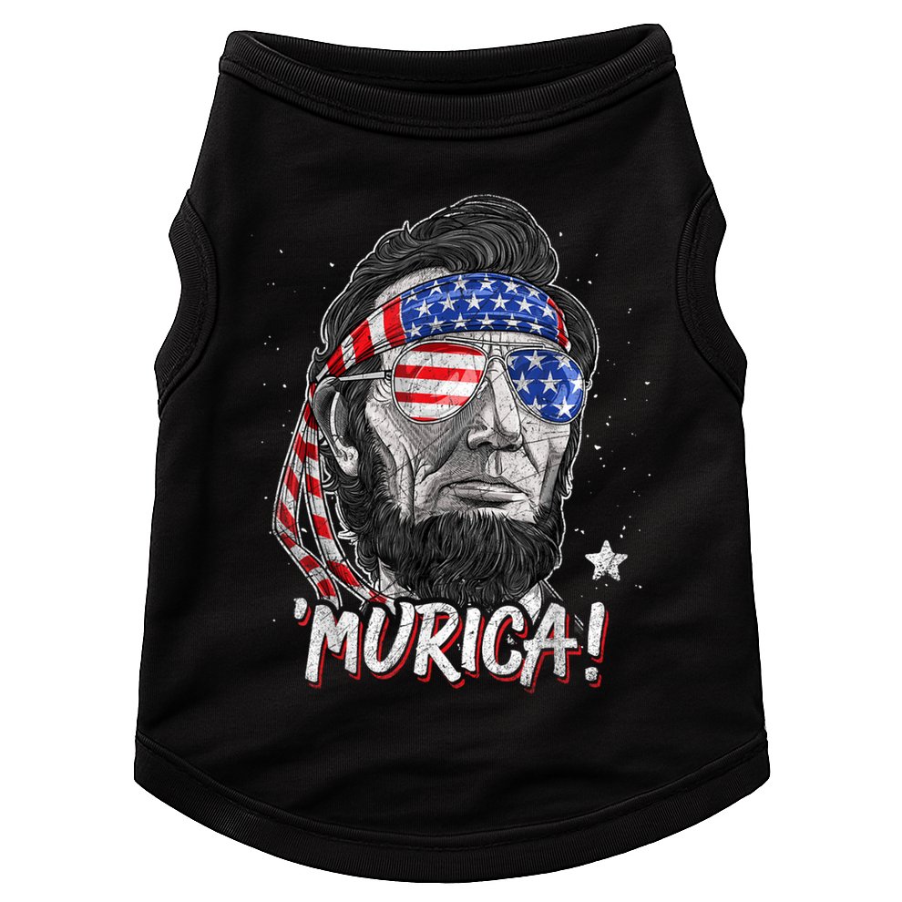 4th Of July Bald Eagle Mullet Murica Usa Usa Merica Doggie Tank