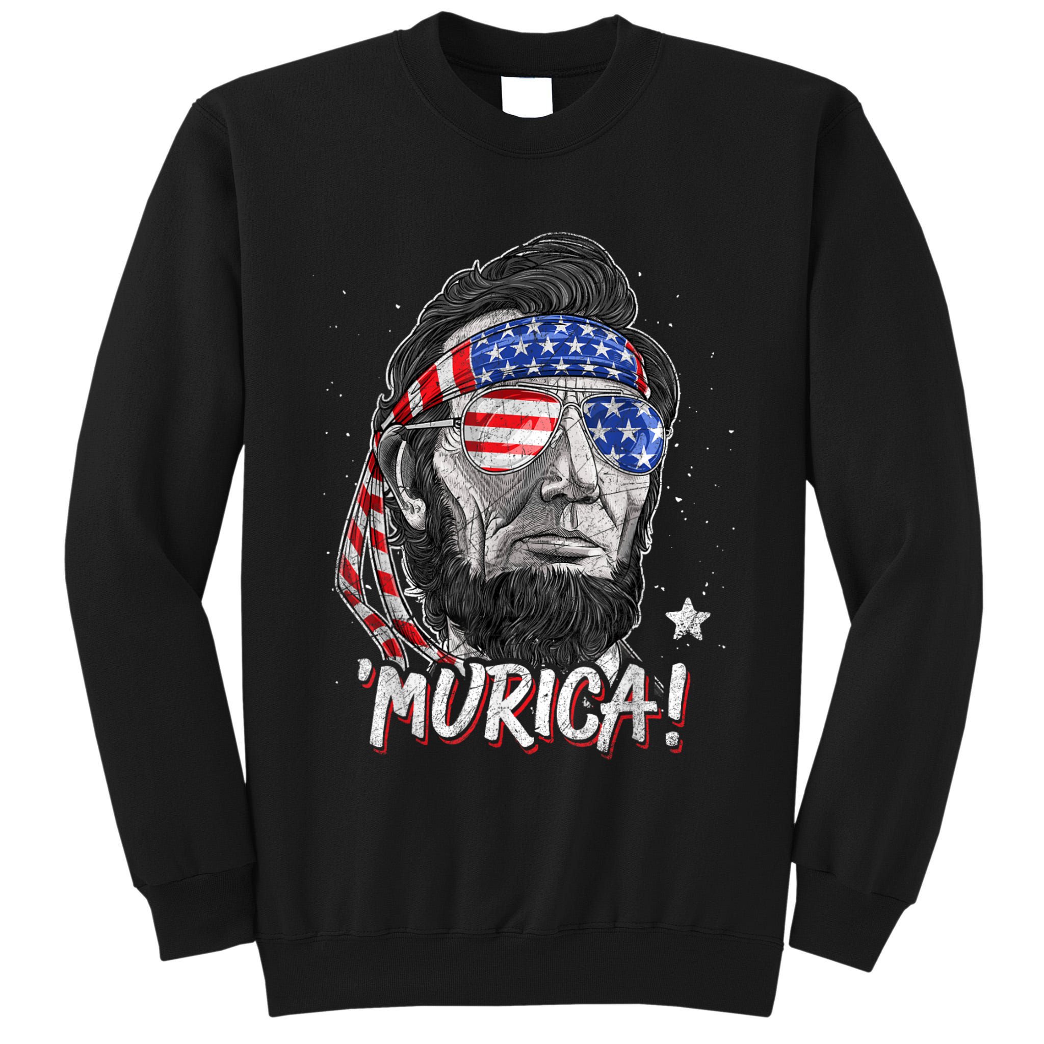 4th Of July Bald Eagle Mullet Murica Usa Usa Merica Tall Sweatshirt