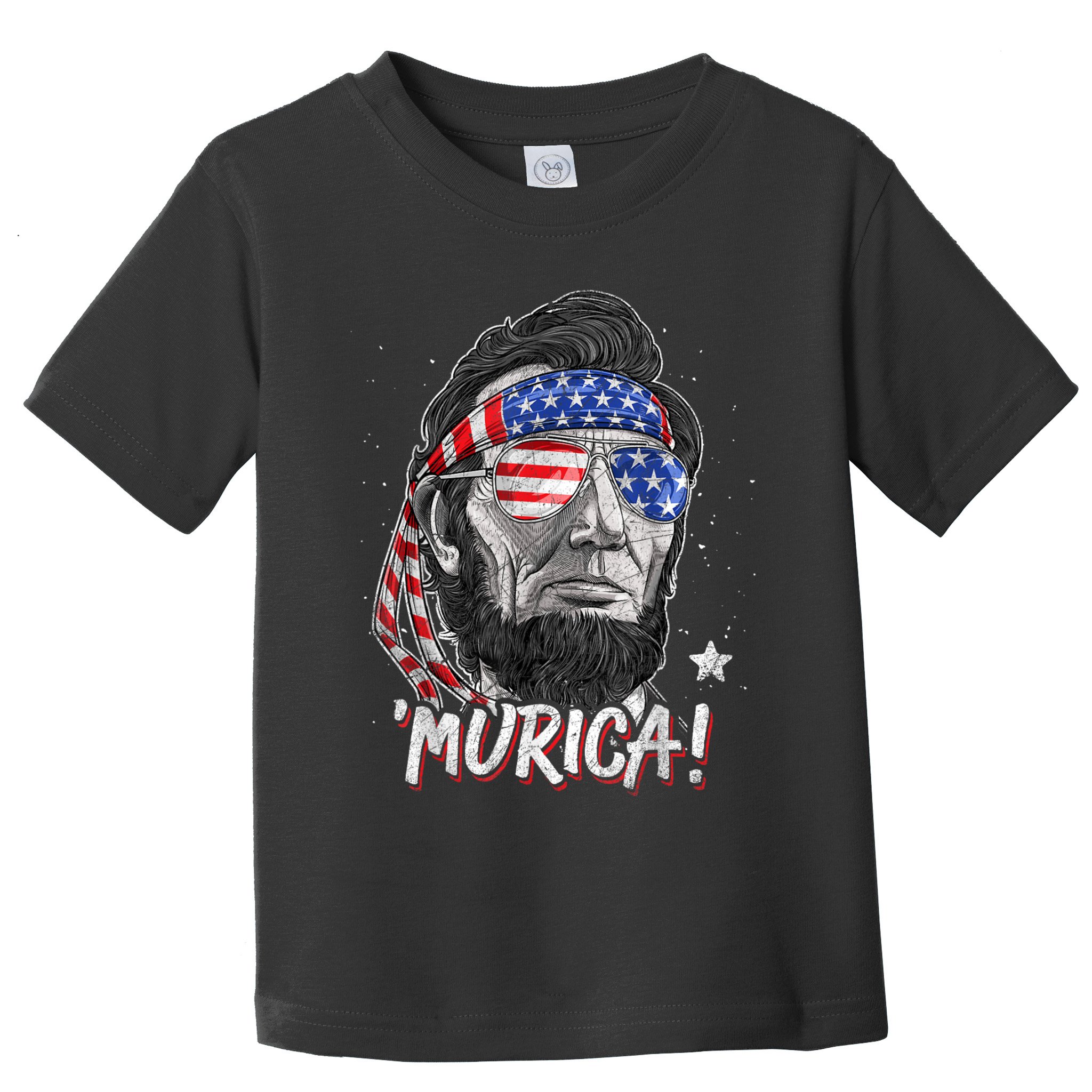 4th Of July Bald Eagle Mullet Murica Usa Usa Merica Toddler T-Shirt