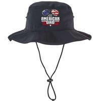 4th Of July Family Matching All American Dad American Flag Legacy Cool Fit Booney Bucket Hat