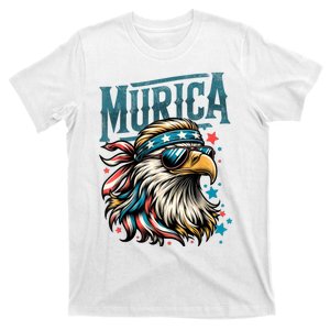 4th Of July Bald Eagle Mullet Murica Usa Usa Merica T-Shirt