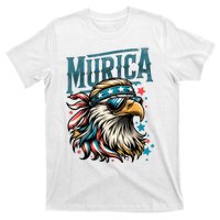 4th Of July Bald Eagle Mullet Murica Usa Usa Merica T-Shirt