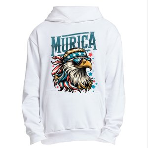 4th Of July Bald Eagle Mullet Murica Usa Usa Merica Urban Pullover Hoodie