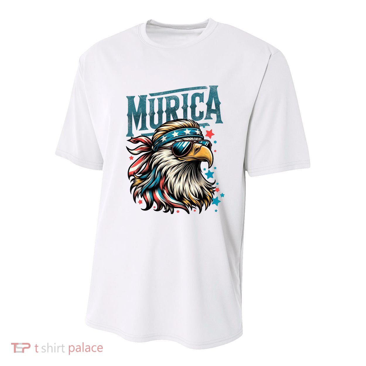 4th Of July Bald Eagle Mullet Murica Usa Usa Merica Youth Performance Sprint T-Shirt