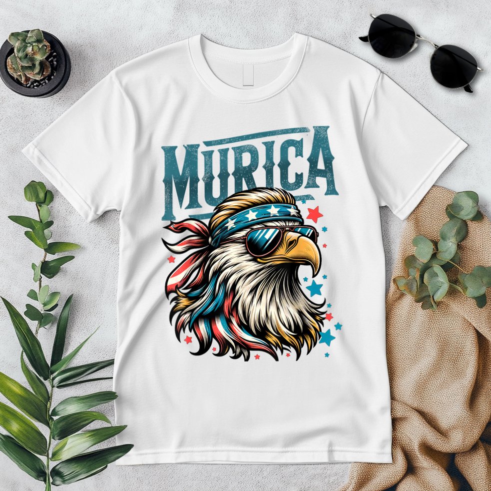 4th Of July Bald Eagle Mullet Murica Usa Usa Merica Premium T-Shirt