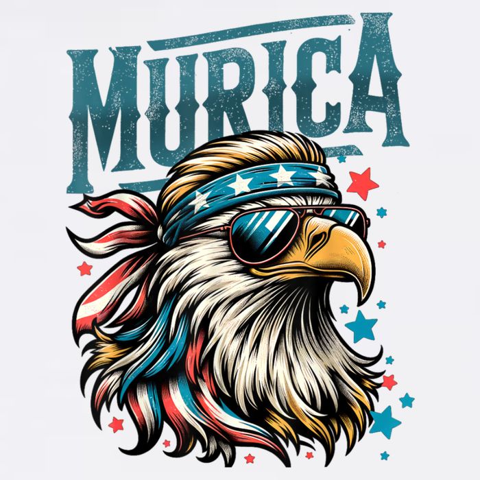 4th Of July Bald Eagle Mullet Murica Usa Usa Merica Premium T-Shirt
