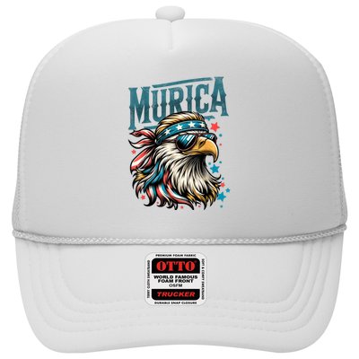4th Of July Bald Eagle Mullet Murica Usa Usa Merica Trucker Hat