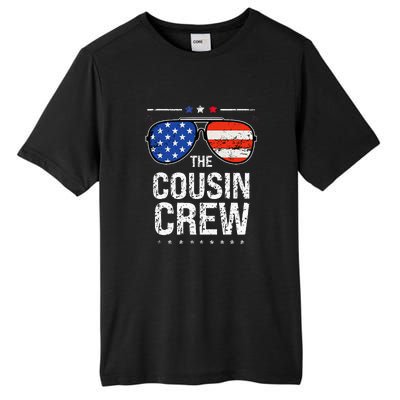 4th Of July Red White And Blue Cousin Crew Sunglasse Independence Day Gift Tall Fusion ChromaSoft Performance T-Shirt