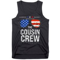 4th Of July Red White And Blue Cousin Crew Sunglasse Independence Day Gift Tank Top