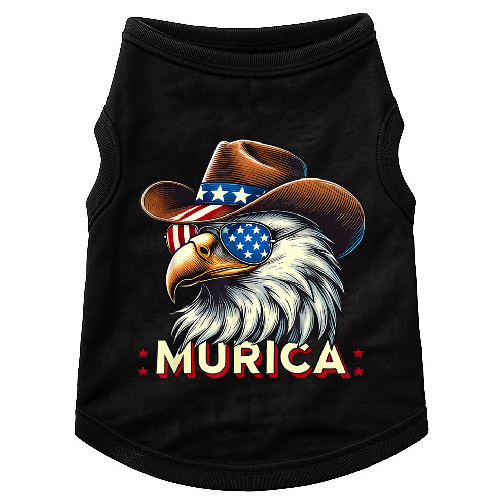 4th Of July Bald Eagle Mullet Murica Usa Usa Merica Doggie Tank