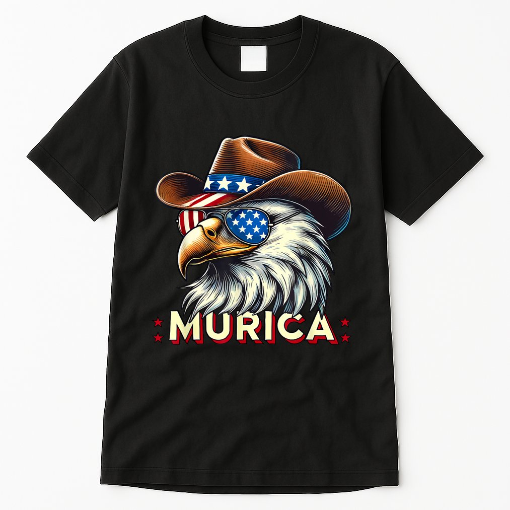 4th Of July Bald Eagle Mullet Murica Usa Usa Merica Tall T-Shirt