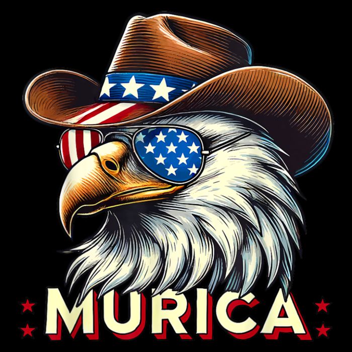 4th Of July Bald Eagle Mullet Murica Usa Usa Merica Bucket Hat