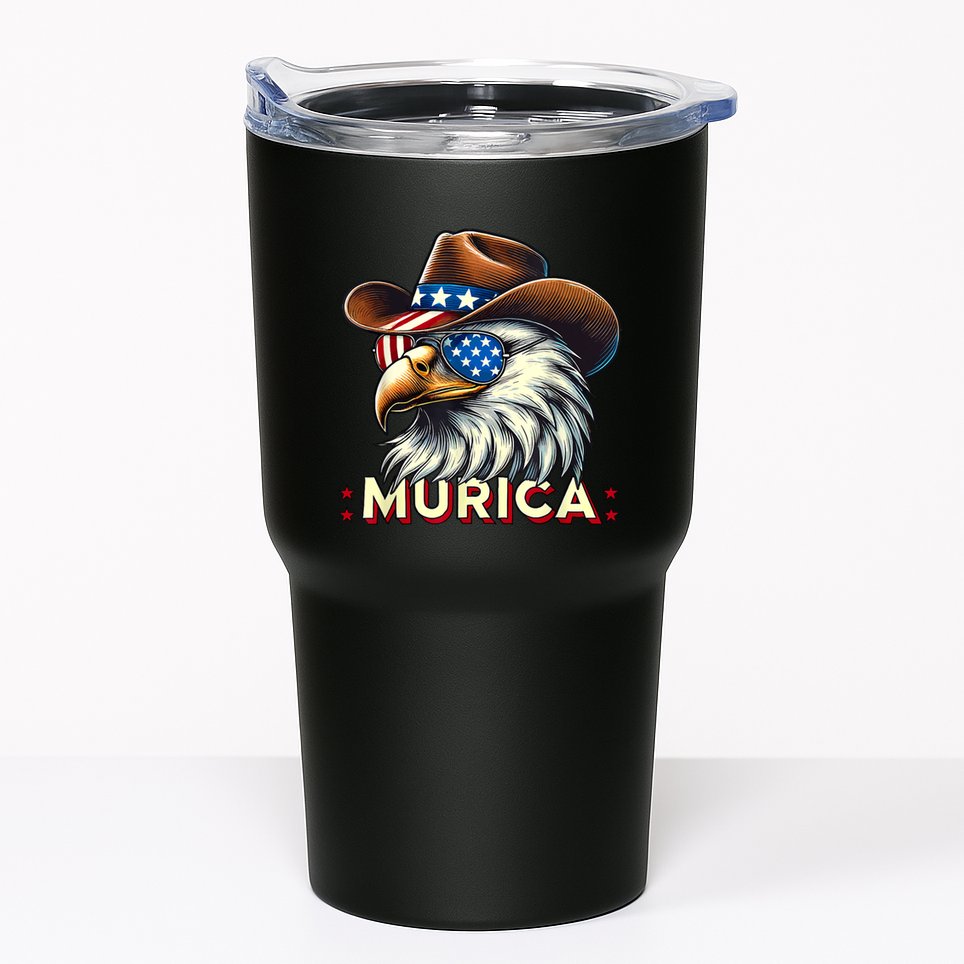 4th Of July Bald Eagle Mullet Murica Usa Usa Merica Tumbler
