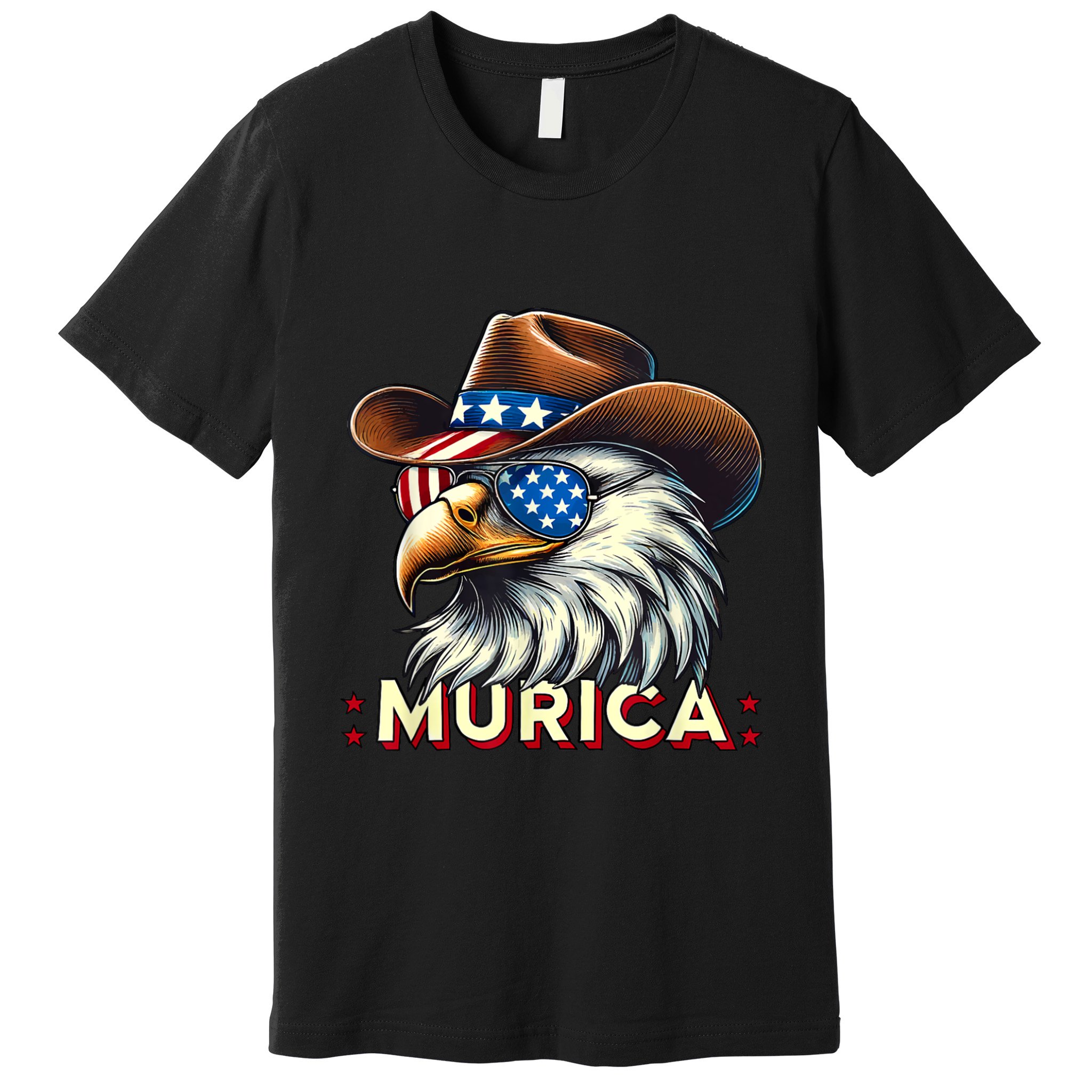 4th Of July Bald Eagle Mullet Murica Usa Usa Merica Premium T-Shirt