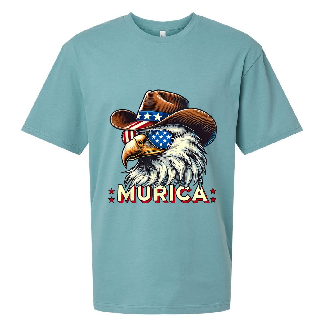 4th Of July Bald Eagle Mullet Murica Usa Usa Merica Sueded Cloud Jersey T-Shirt