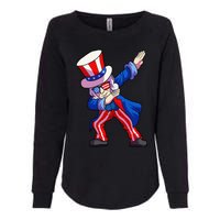 4th of July Dabbing Uncle Sam Womens California Wash Sweatshirt