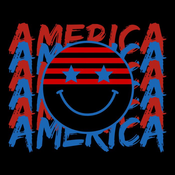 4th Of July Festive Holiday Smiley Face 16 in Basic Backpack