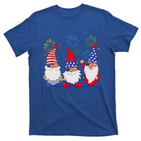 4th Of July Gnomes Patriotic American Flag Cute Gnome T-Shirt