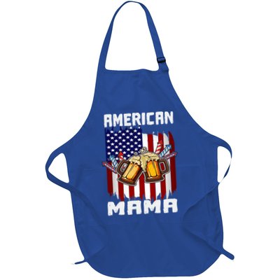 4th Of July Proud American Mama Us Flag Pride Fireworks Gift Apron