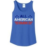 4th Of July Gift All American Dude Gift Ladies Essential Tank