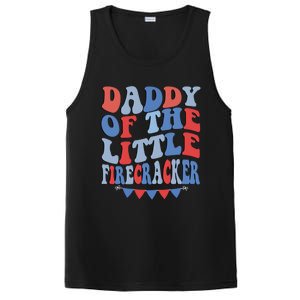 4th Of July Birthday Dad Daddy Of The Little Firecracker T Gift PosiCharge Competitor Tank