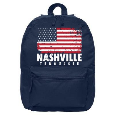 4th Of July Women Nashville Tennessee American Flag 16 in Basic Backpack