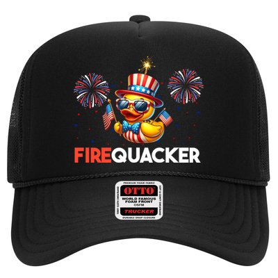 4th Of July Cute Duck Firequacker Patriotic Funny Hat
