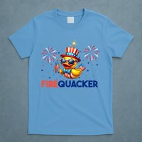 4th Of July Cute Duck Firequacker Patriotic Funny T-Shirt