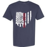 4th Of July Ohio Usa Us Flag States Vintage Garment-Dyed Heavyweight T-Shirt