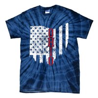 4th Of July Ohio Usa Us Flag States Vintage Tie-Dye T-Shirt