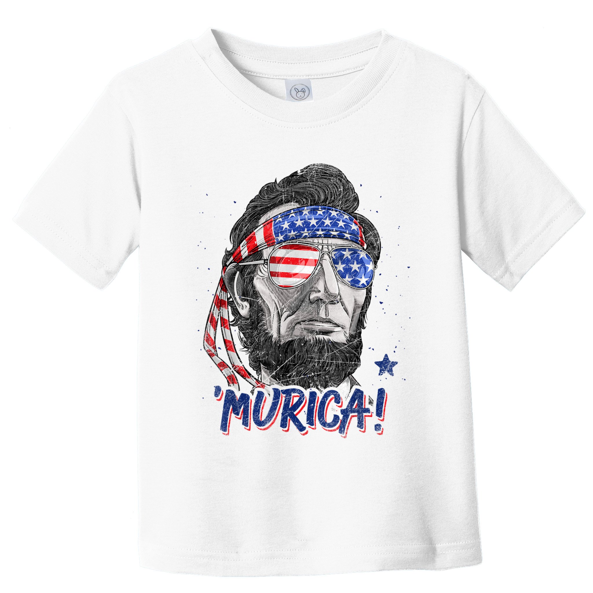 4th Of July Bald Eagle Mullet Murica Usa Usa Merica Toddler T-Shirt