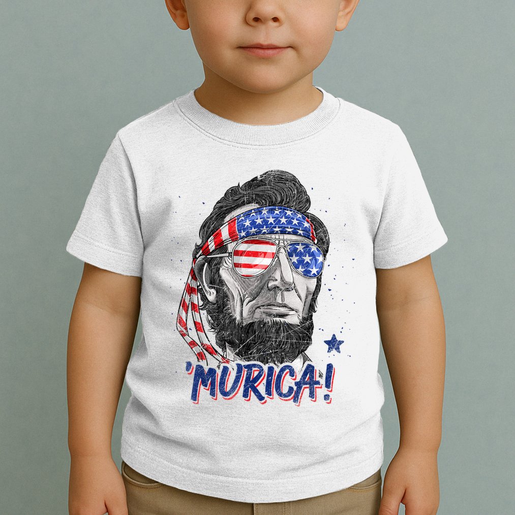 4th Of July Bald Eagle Mullet Murica Usa Usa Merica Toddler T-Shirt