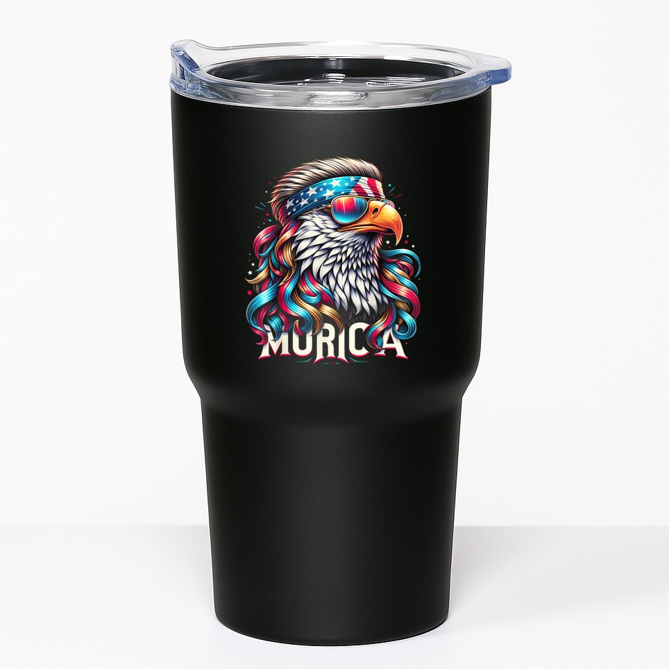 4th Of July Bald Eagle Mullet Murica Usa Usa Merica Tumbler