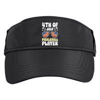 4th Of July Pickleball Player Adult Drive Performance Visor