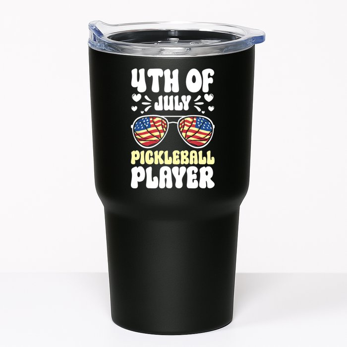 4th Of July Pickleball Player Tumbler