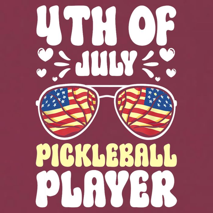 4th Of July Pickleball Player 16oz Travel Tumbler