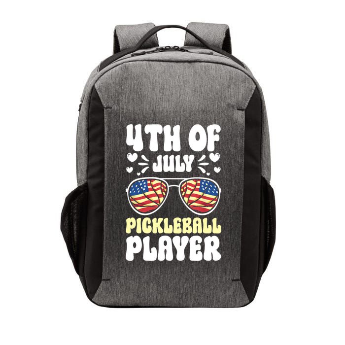 4th Of July Pickleball Player Vector Backpack