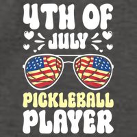 4th Of July Pickleball Player Vector Backpack