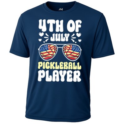 4th Of July Pickleball Player Performance Shirt