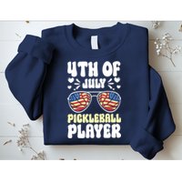 4th Of July Pickleball Player Sweatshirt