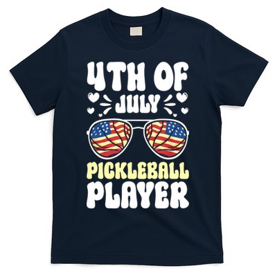4th Of July Pickleball Player T-Shirt