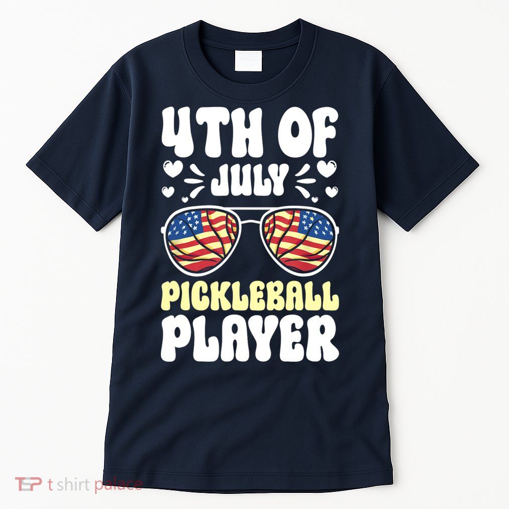 4th Of July Pickleball Player Tall T-Shirt