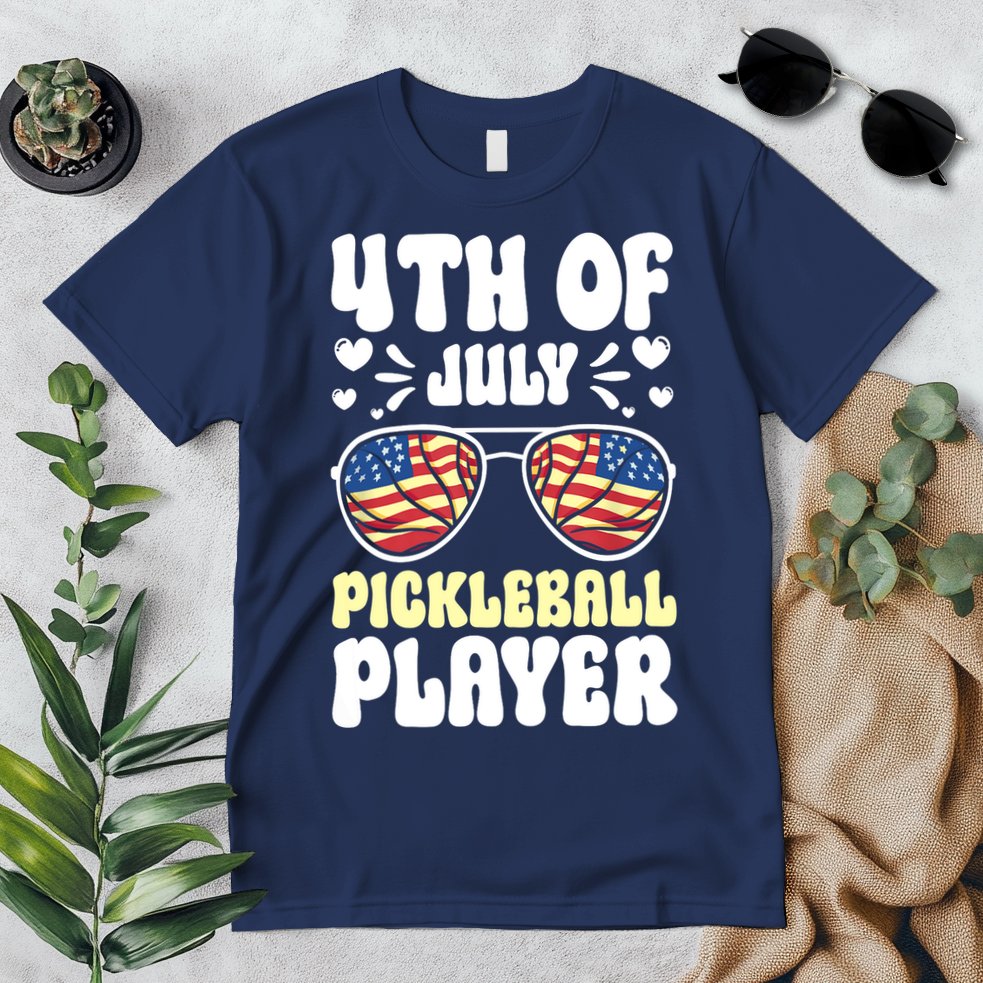 4th Of July Pickleball Player Premium T-Shirt