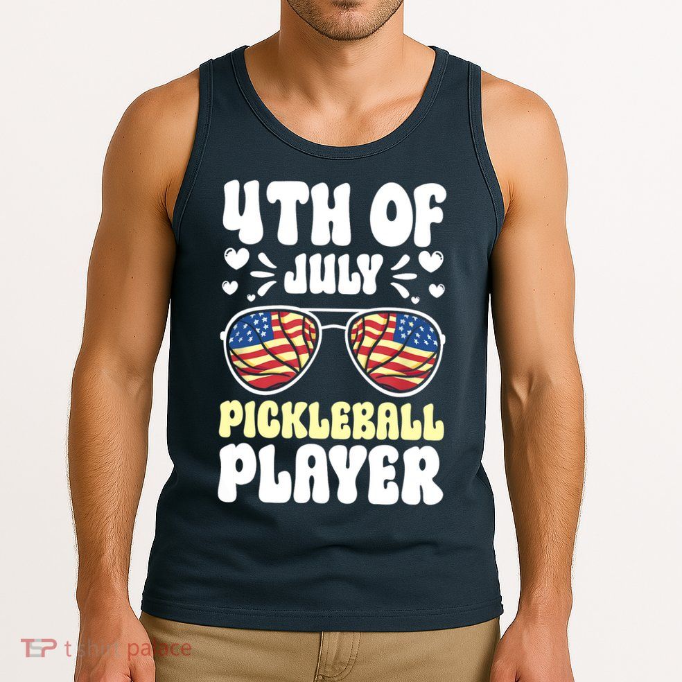 4th Of July Pickleball Player Tank Top
