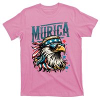 4th Of July Patriotic Funny Eagle July 4th Usa Murica T-Shirt