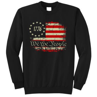 4th Of July We The People 1776 Usa Flag Sweatshirt