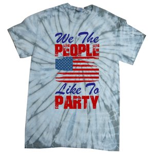 4th of July for Patriotic American Tie-Dye T-Shirt