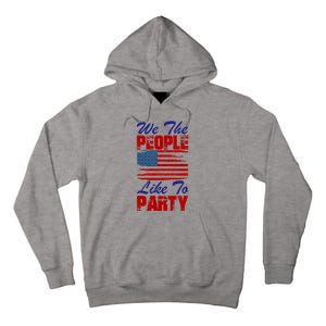 4th of July for Patriotic American Tall Hoodie