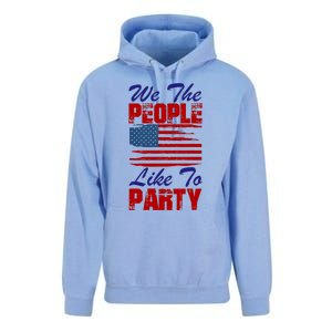 4th of July for Patriotic American Unisex Surf Hoodie